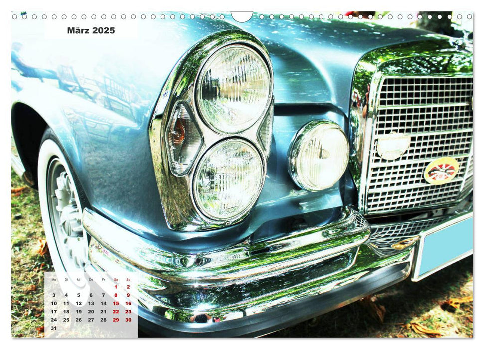 Mercedes Edel & Fein (CALVENDO Wandkalender 2025)