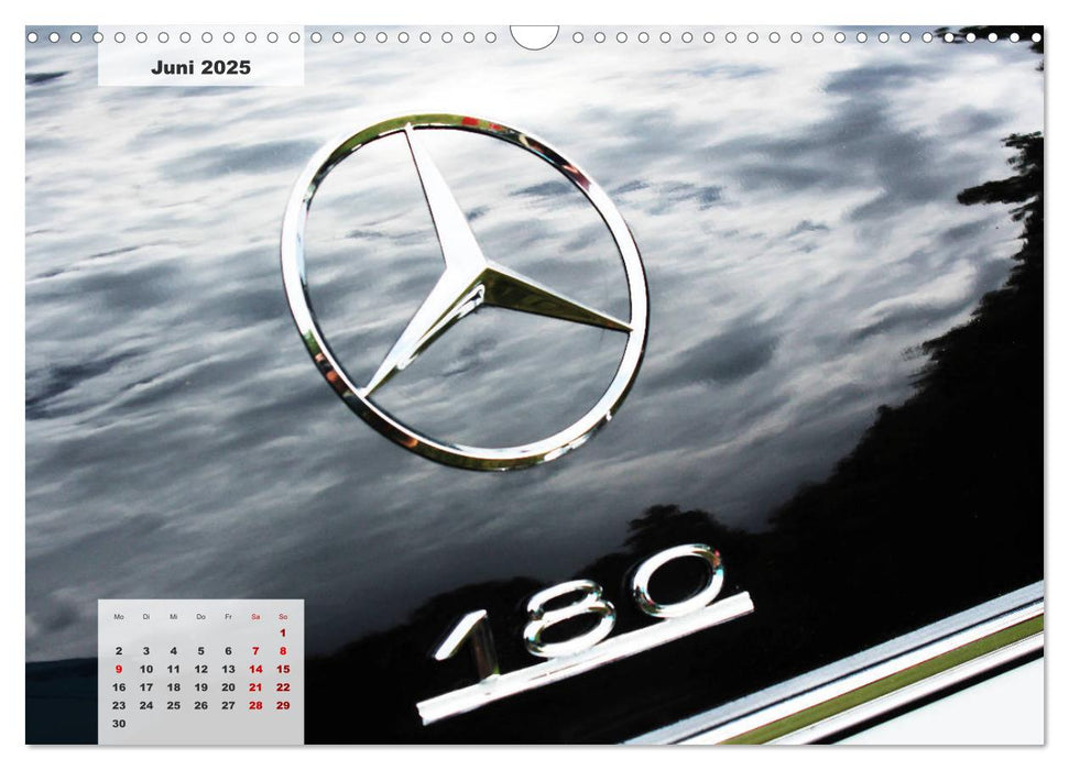 Mercedes Edel & Fein (CALVENDO Wandkalender 2025)