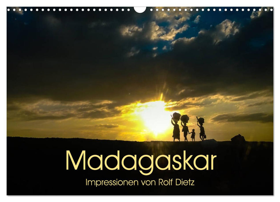 Madagaskar - Impressionen von Rolf Dietz (CALVENDO Wandkalender 2025)