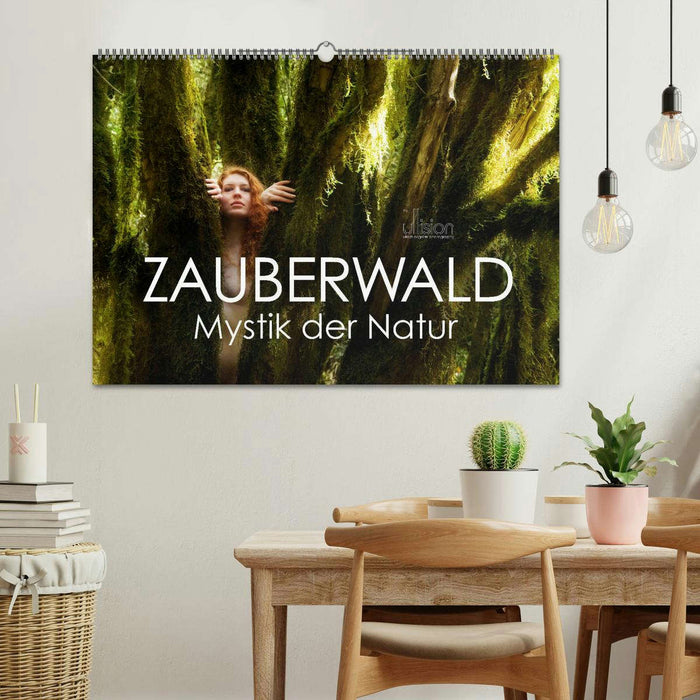 ZAUBERWALD Mystik der Natur (CALVENDO Wandkalender 2025)