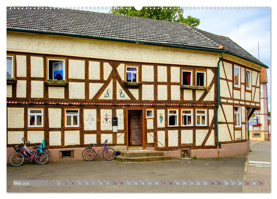 Ein Blick auf das Heilbad Bad Salzschlirf (CALVENDO Wandkalender 2025)