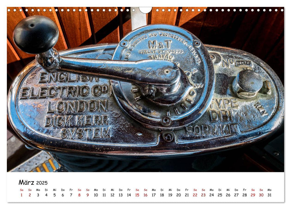 Die Schienen von Soller und Port de Soller (CALVENDO Wandkalender 2025)