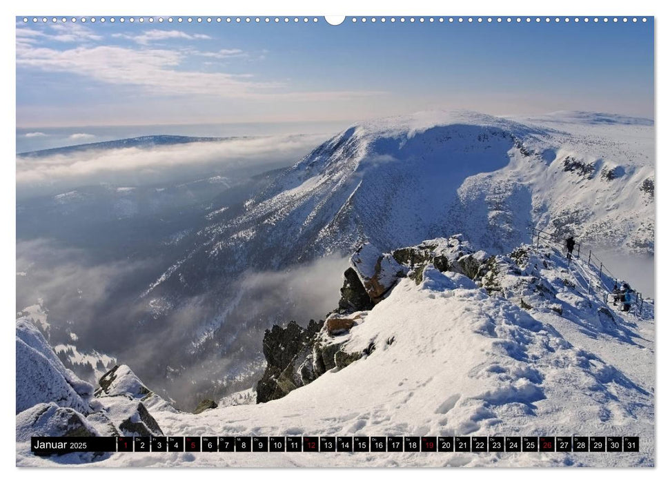 Riesengebirge - Zwischen Schlesien und Böhmen (CALVENDO Premium Wandkalender 2025)