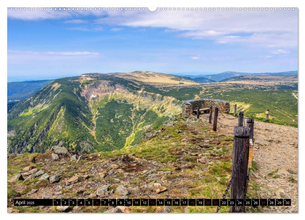 Riesengebirge - Zwischen Schlesien und Böhmen (CALVENDO Premium Wandkalender 2025)