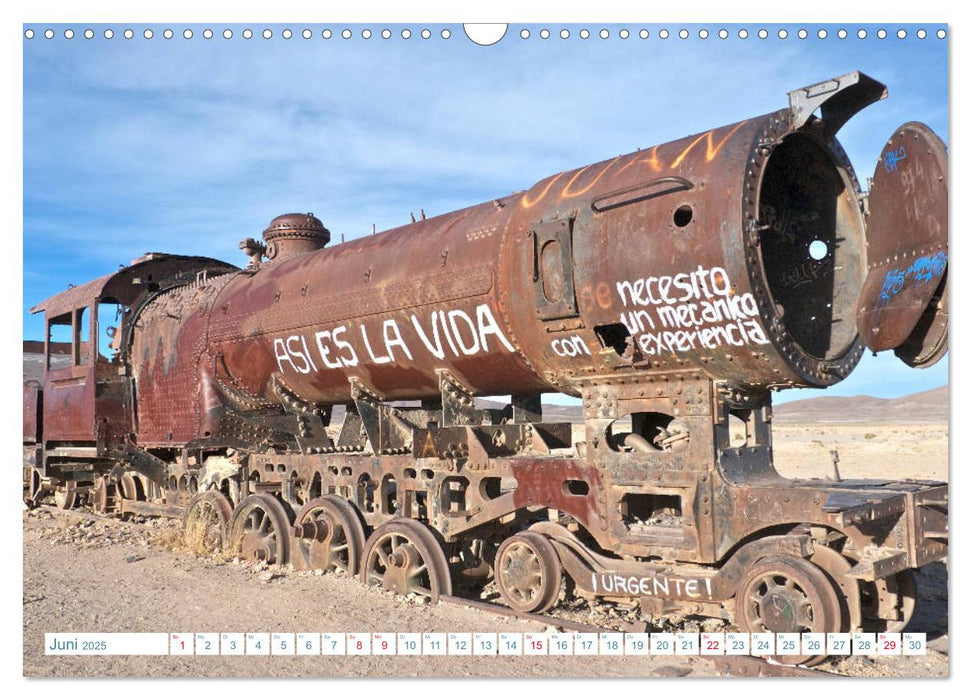 Bolivien - Land und Leute (CALVENDO Wandkalender 2025)