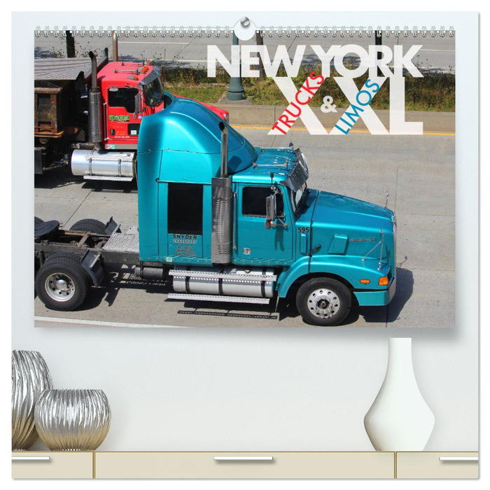 NEW YORK XXL Trucks and Limos (CALVENDO Premium Wandkalender 2025)