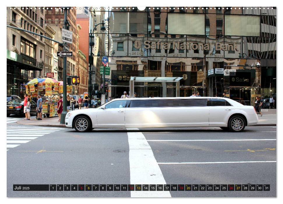 NEW YORK XXL Trucks and Limos (CALVENDO Premium Wandkalender 2025)