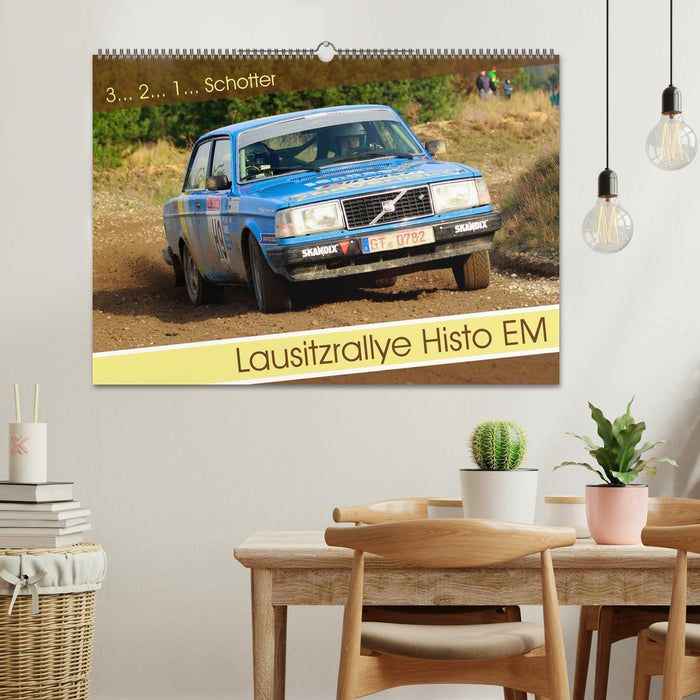 Lausitzrallye Histo EM (CALVENDO Wandkalender 2025)