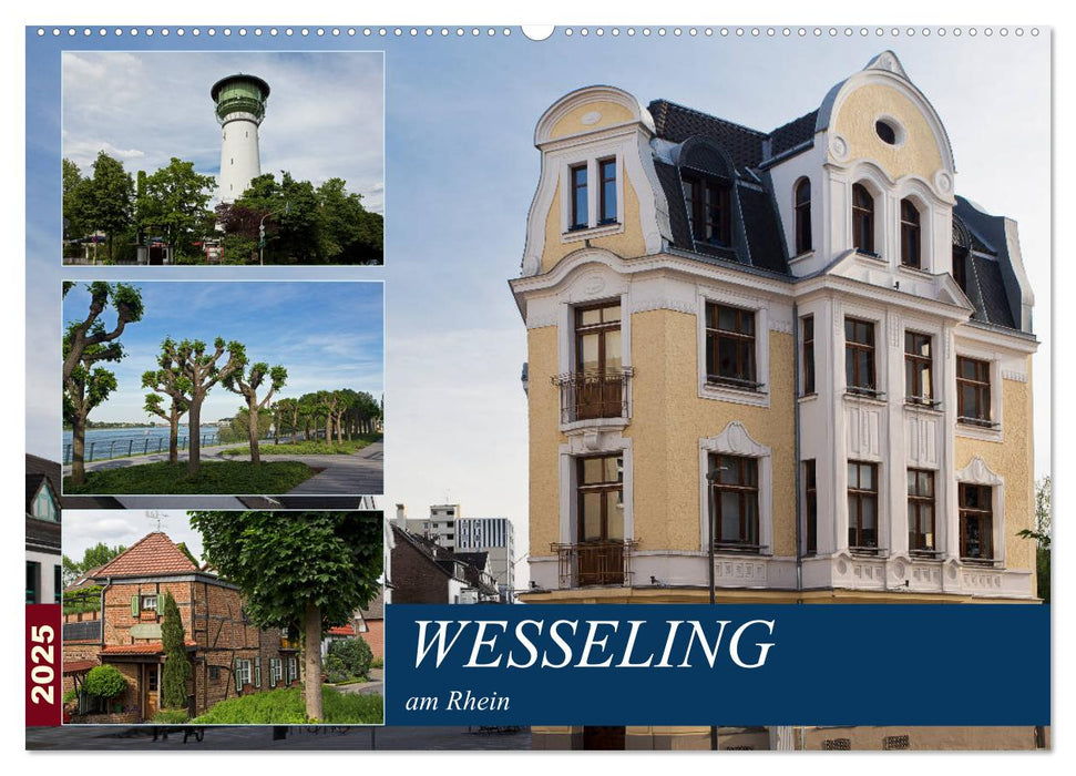 Wesseling am Rhein (CALVENDO Wandkalender 2025)