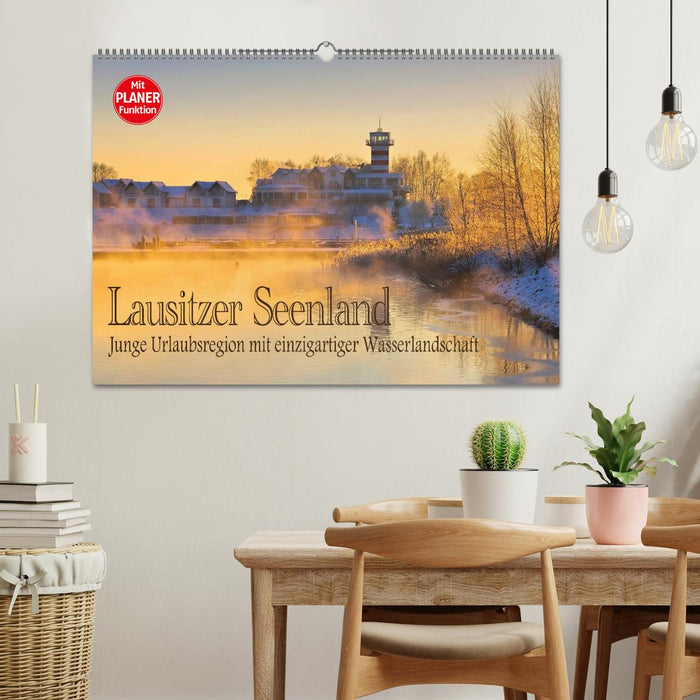 Lausitzer Seenland - Junge Urlaubsregion mit einzigartiger Wasserlandschaft (CALVENDO Wandkalender 2025)