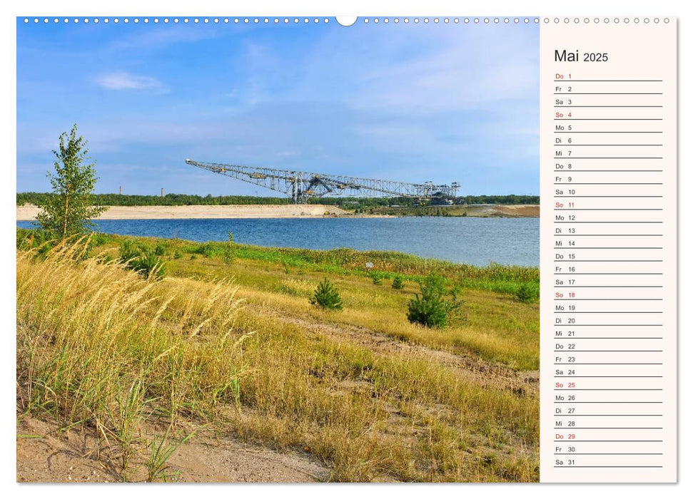 Lausitzer Seenland - Junge Urlaubsregion mit einzigartiger Wasserlandschaft (CALVENDO Wandkalender 2025)