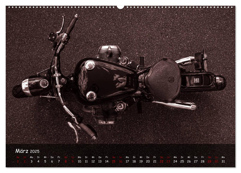 Custombikes 2025 (CALVENDO Premium Wandkalender 2025)