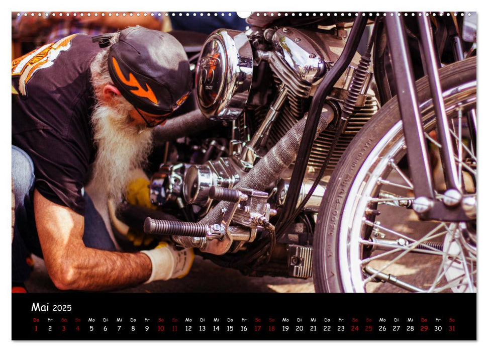 Custombikes 2025 (CALVENDO Premium Wandkalender 2025)