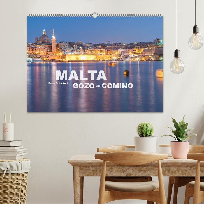 Malta - Gozo und Comino (CALVENDO Wandkalender 2025)