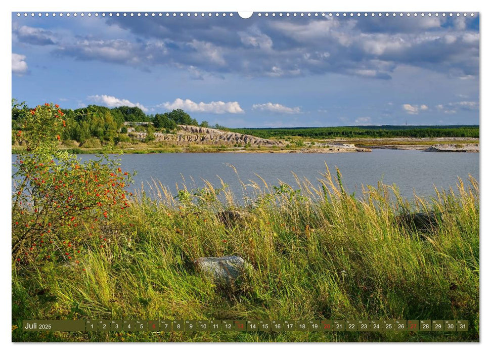 Lausitzer Seenland - Junge Urlaubsregion mit einzigartiger Wasserlandschaft (CALVENDO Premium Wandkalender 2025)