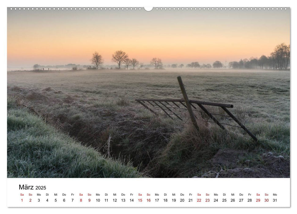 Wilhelmshaven und Umland - Idyllische Motive von Häfen, Meer und Landschaft (CALVENDO Premium Wandkalender 2025)