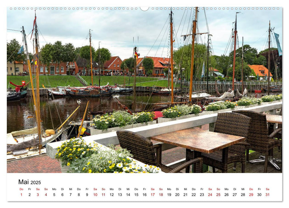 Wilhelmshaven und Umland - Idyllische Motive von Häfen, Meer und Landschaft (CALVENDO Premium Wandkalender 2025)