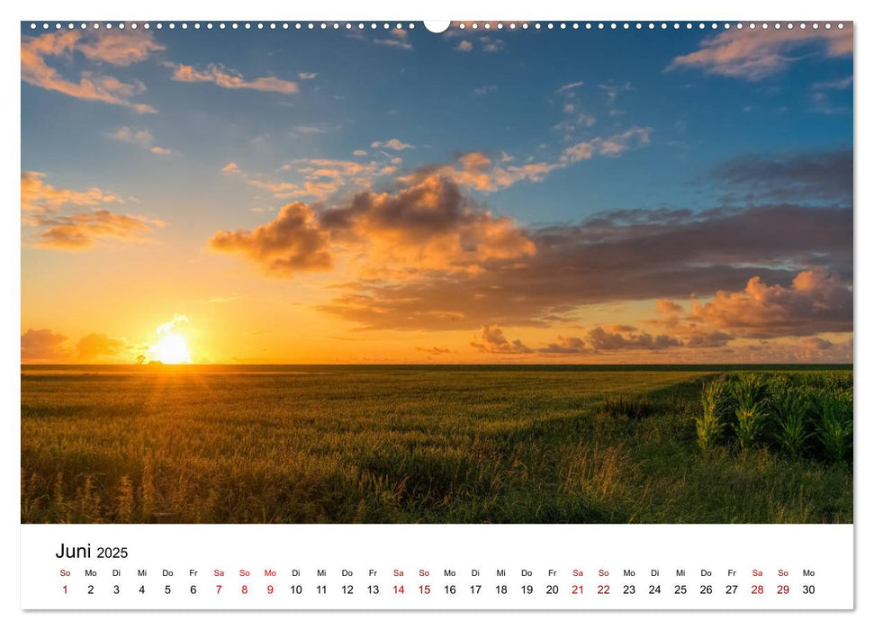 Wilhelmshaven und Umland - Idyllische Motive von Häfen, Meer und Landschaft (CALVENDO Premium Wandkalender 2025)