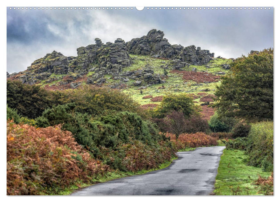 Dartmoor, herbe Schönheit im Süden Englands (CALVENDO Premium Wandkalender 2025)