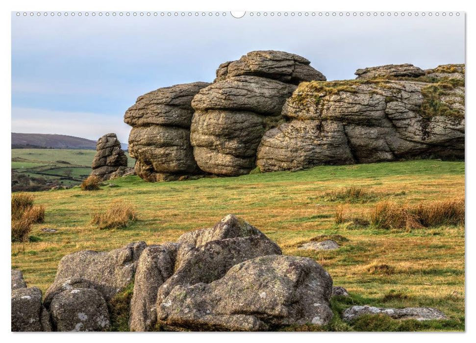 Dartmoor, herbe Schönheit im Süden Englands (CALVENDO Premium Wandkalender 2025)