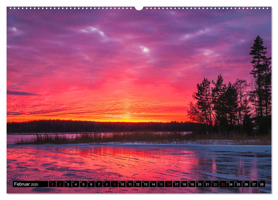 Südliches Finnland (CALVENDO Wandkalender 2025)