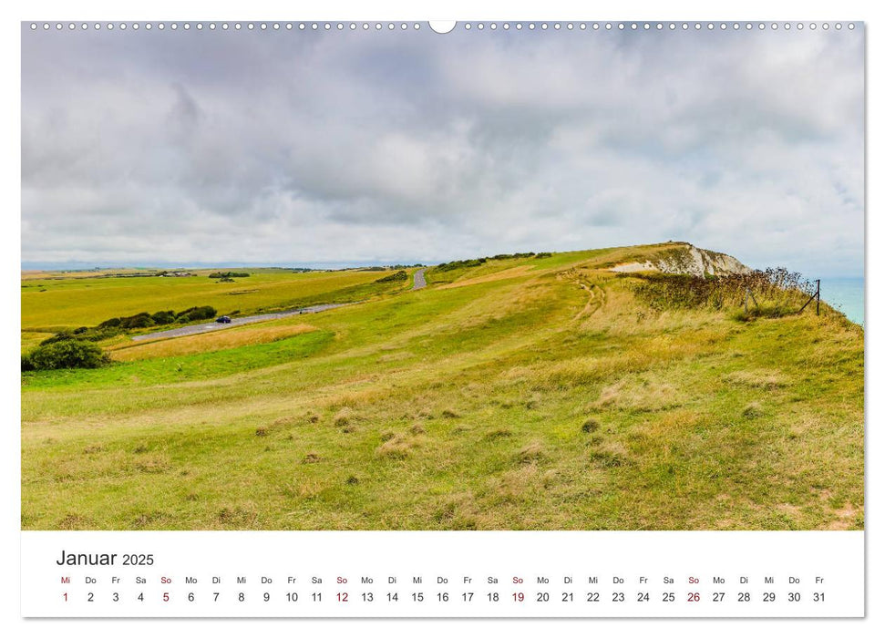 Eastbourne an Englands Südküste (CALVENDO Wandkalender 2025)