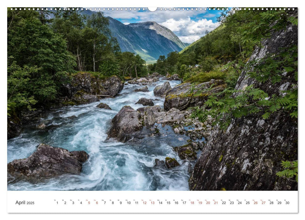 Nordland – Die Weite Skandinaviens (CALVENDO Wandkalender 2025)