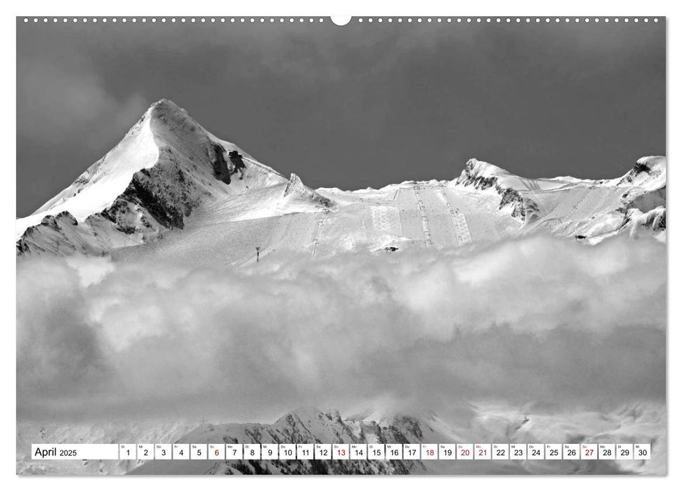 Dreitausender in den Alpen (CALVENDO Premium Wandkalender 2025)