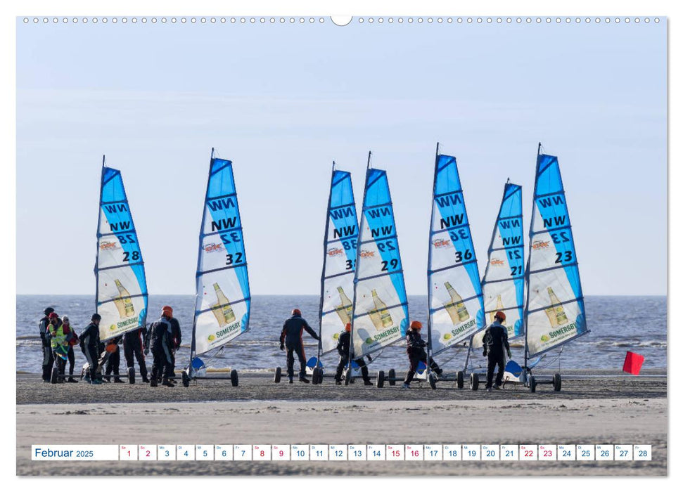 St. Peter-Ording Stranderlebnisse (CALVENDO Wandkalender 2025)