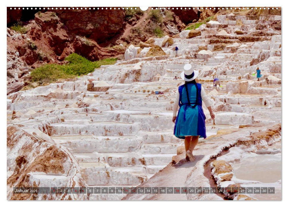 Peru Bolivien Chile (CALVENDO Wandkalender 2025)