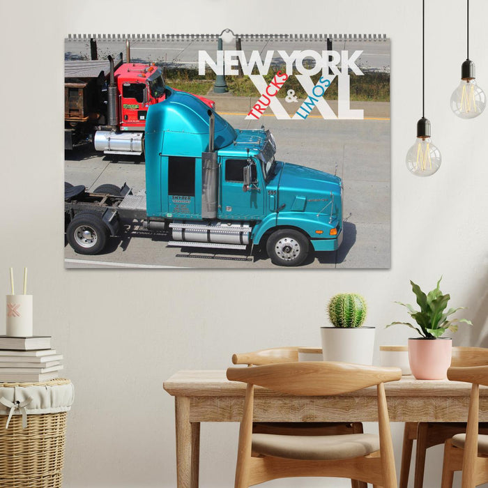 NEW YORK XXL Trucks and Limos (CALVENDO Wandkalender 2025)