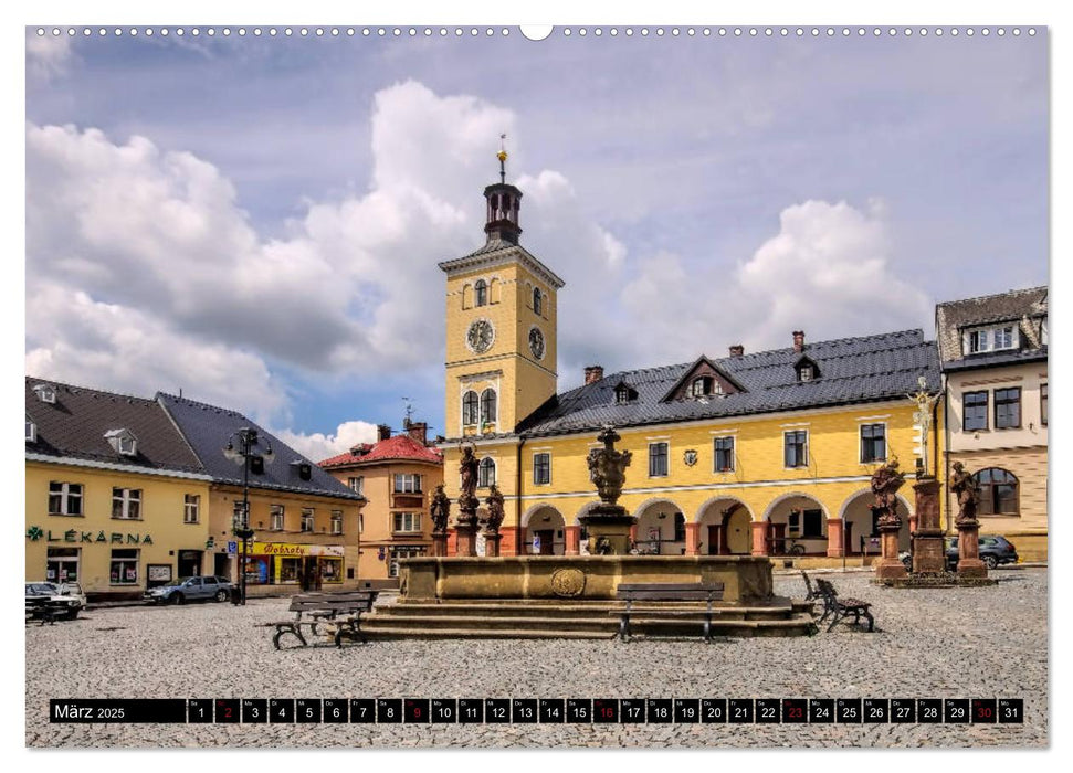 Riesengebirge - Zwischen Schlesien und Böhmen (CALVENDO Wandkalender 2025)