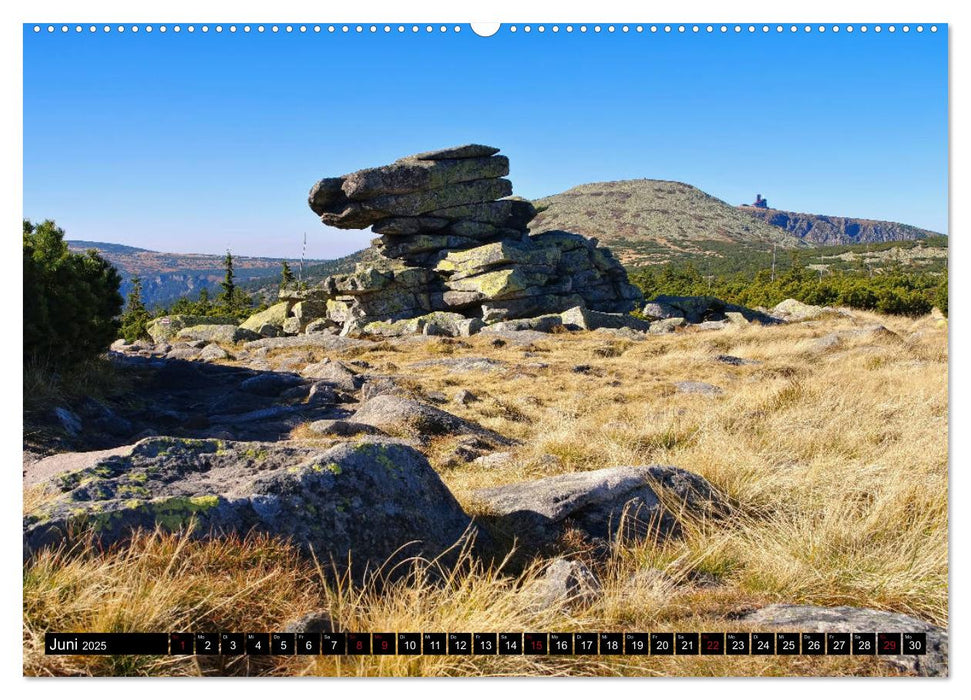 Riesengebirge - Zwischen Schlesien und Böhmen (CALVENDO Wandkalender 2025)