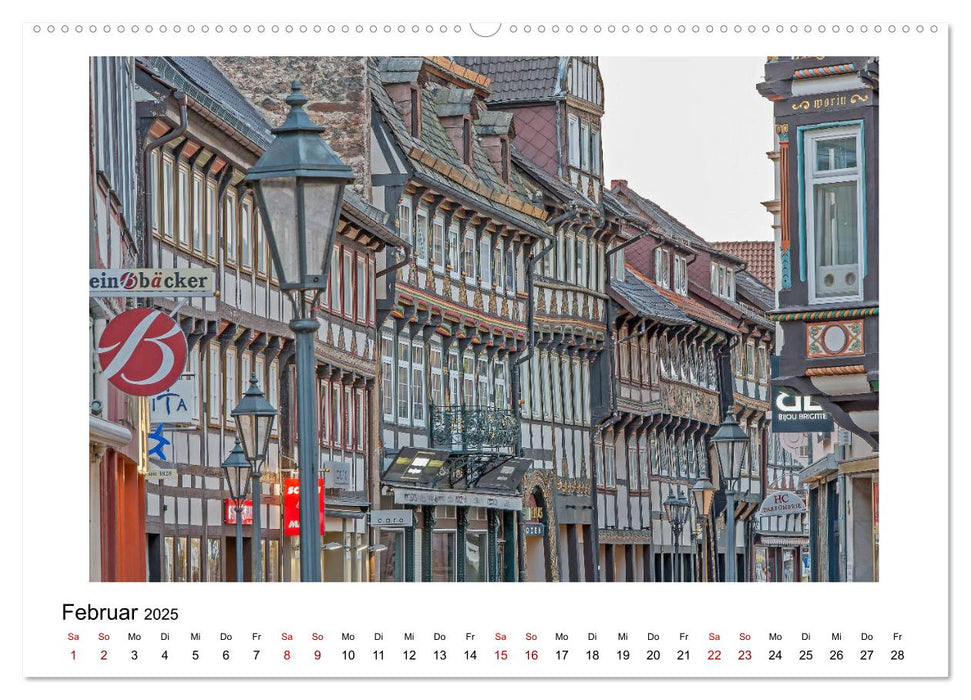 Faszination Fachwerk - an Weser und Ilme (CALVENDO Premium Wandkalender 2025)