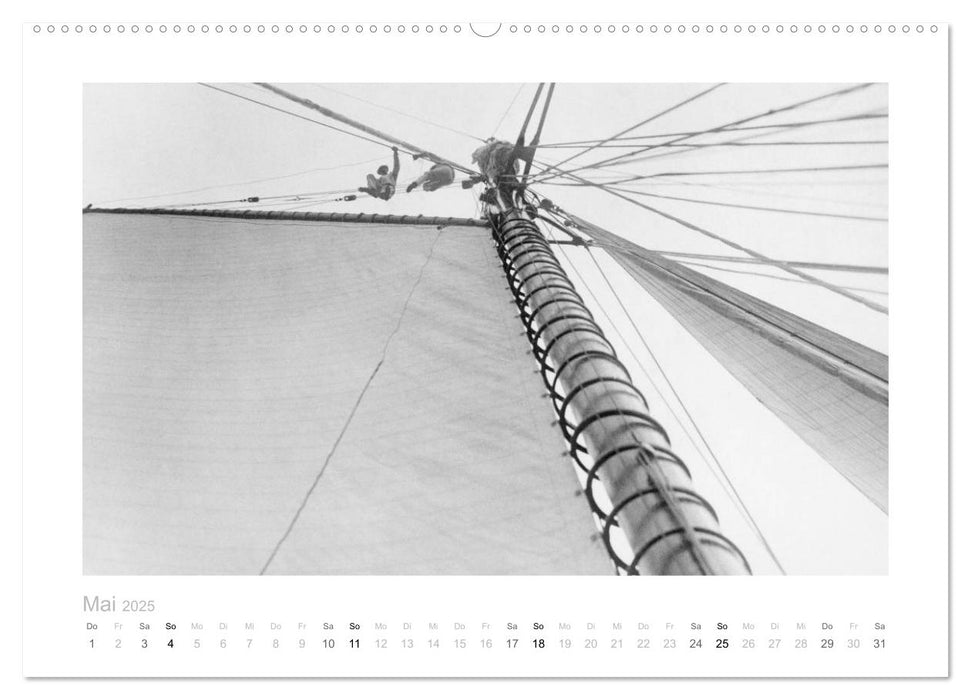 Wind & Welle - Segelsport (CALVENDO Wandkalender 2025)