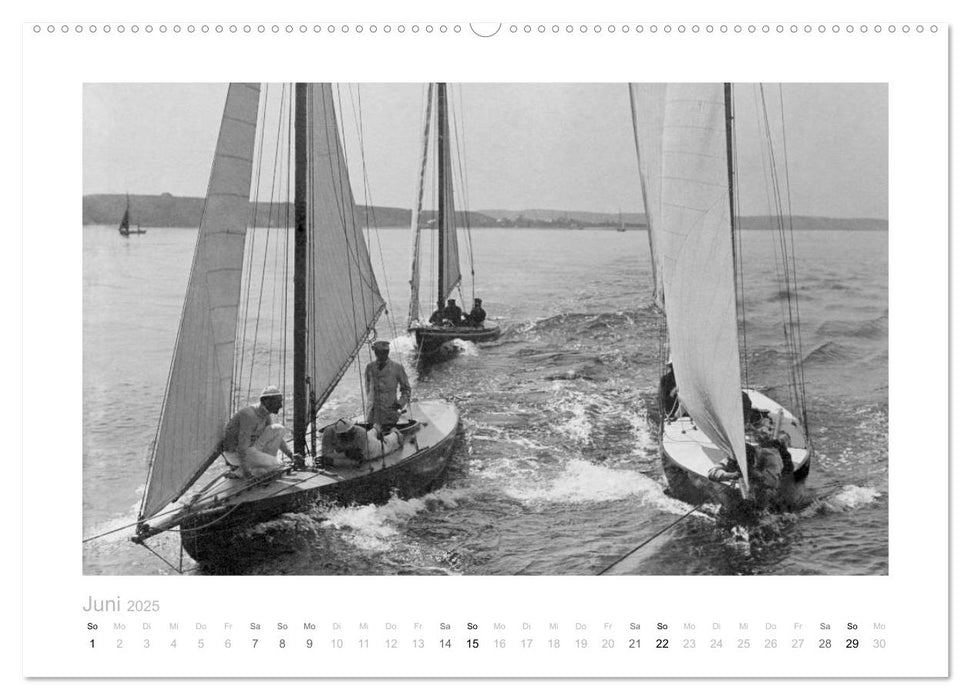 Wind & Welle - Segelsport (CALVENDO Wandkalender 2025)