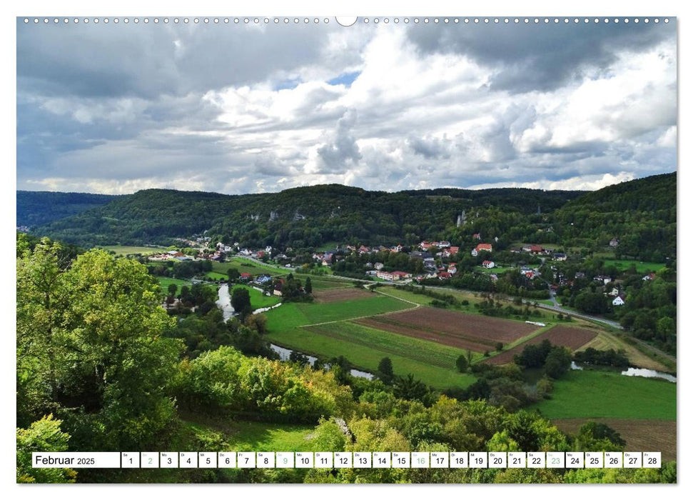 Wandererlebnisse in der Fränkischen Schweiz (CALVENDO Premium Wandkalender 2025)