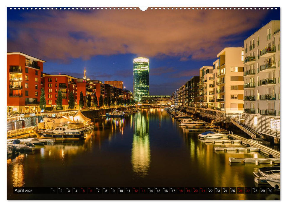 Main Frankfurt (CALVENDO Premium Wandkalender 2025)