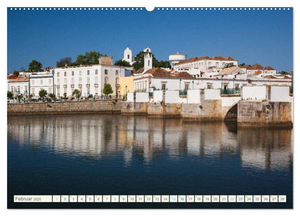 Algarve real - Impressionen aus Olhão und Tavira (CALVENDO Premium Wandkalender 2025)