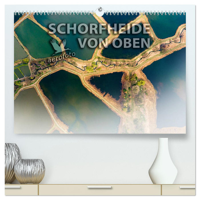 Schorfheide von oben (CALVENDO Premium Wandkalender 2025)