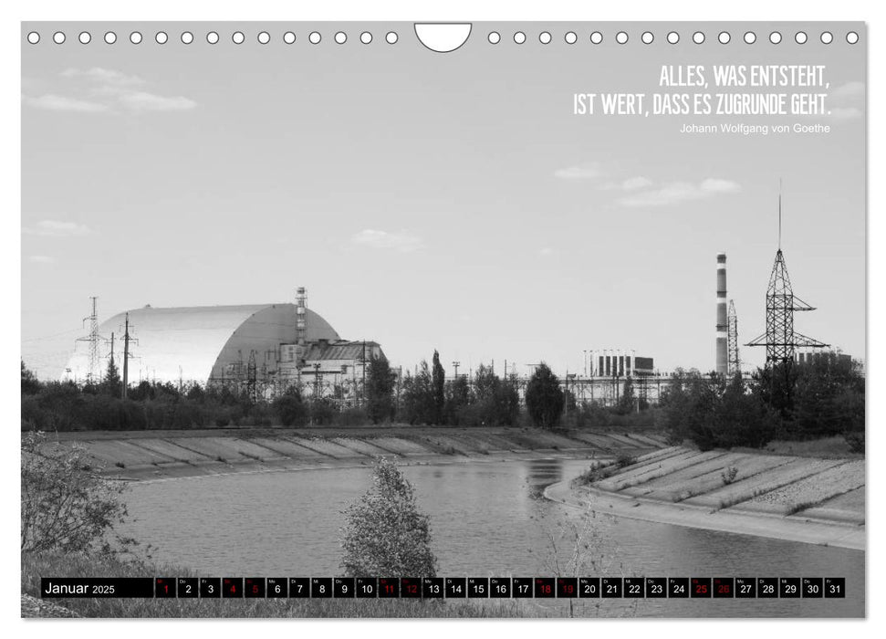 Tschernobyl (CALVENDO Wandkalender 2025)