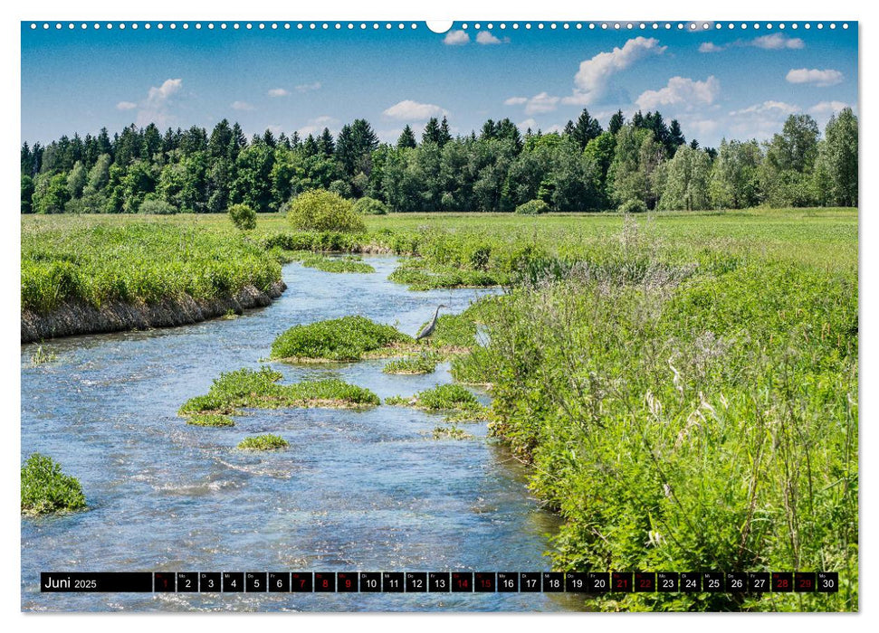 Ausflugsziele rund um Isny (CALVENDO Premium Wandkalender 2025)