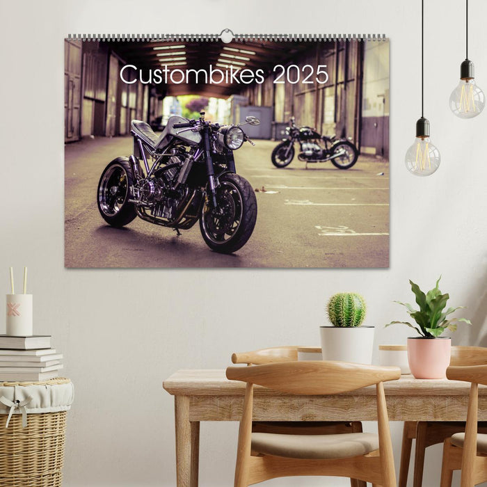 Custombikes 2025 (CALVENDO Wandkalender 2025)