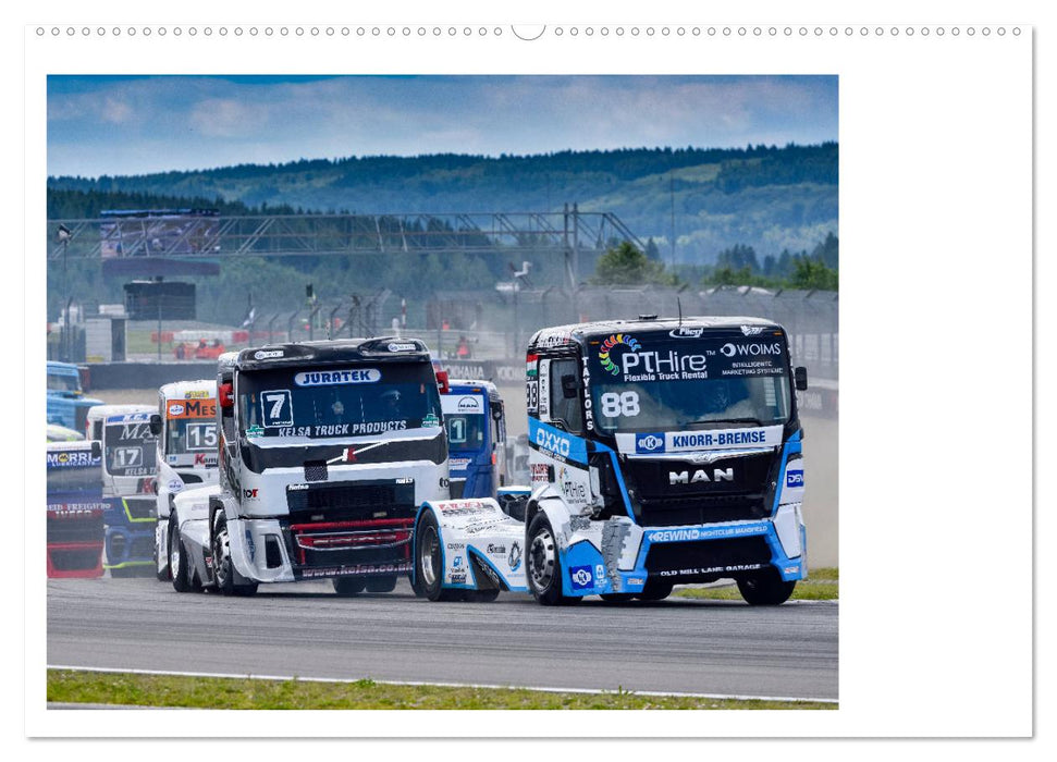 TRUCK RACING am Nürburgring (CALVENDO Wandkalender 2025)