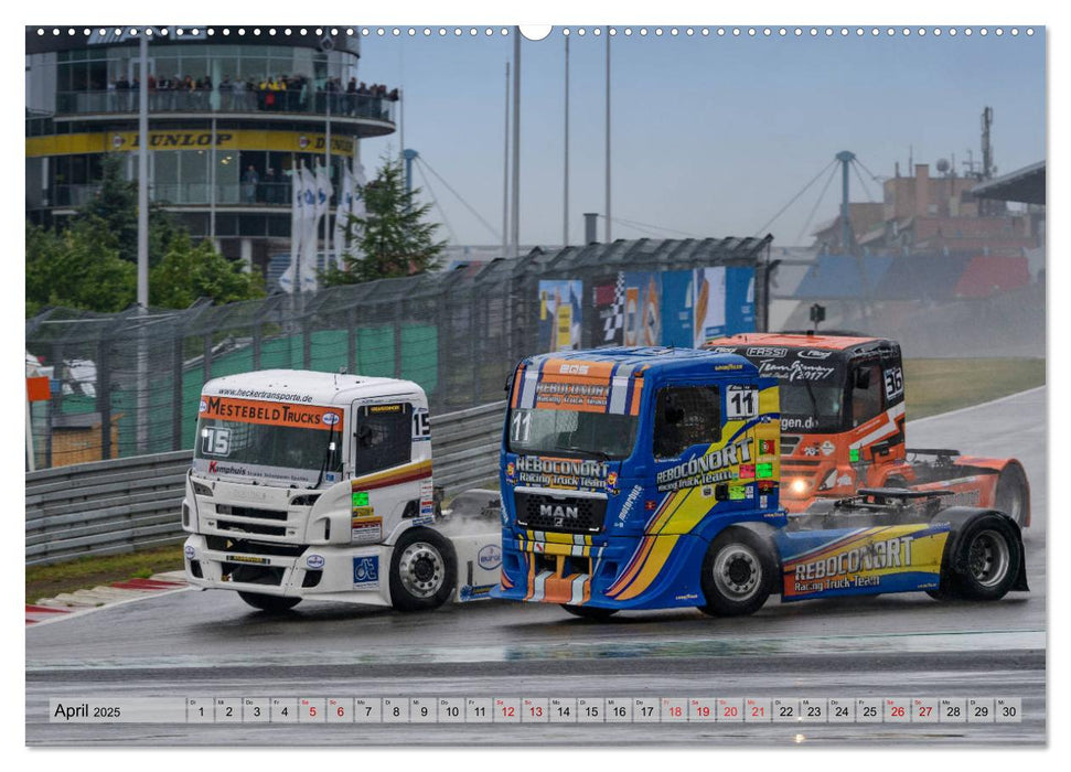 Best of TRUCK RACING (CALVENDO Premium Wandkalender 2025)