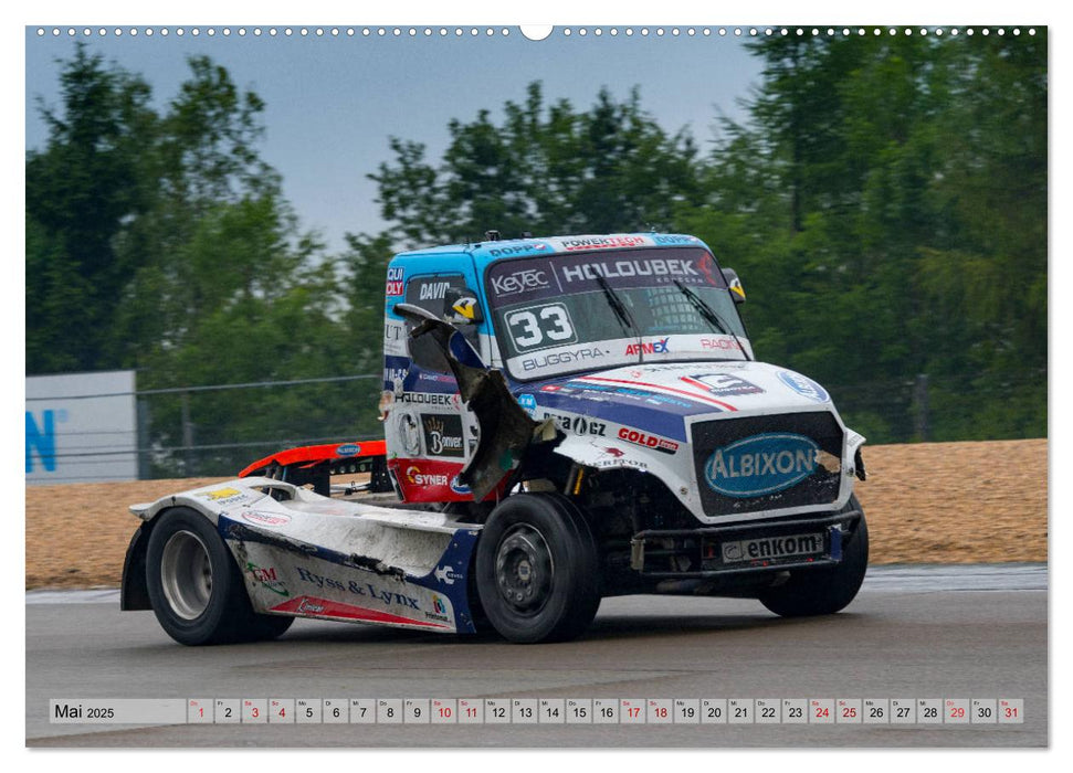 Best of TRUCK RACING (CALVENDO Premium Wandkalender 2025)