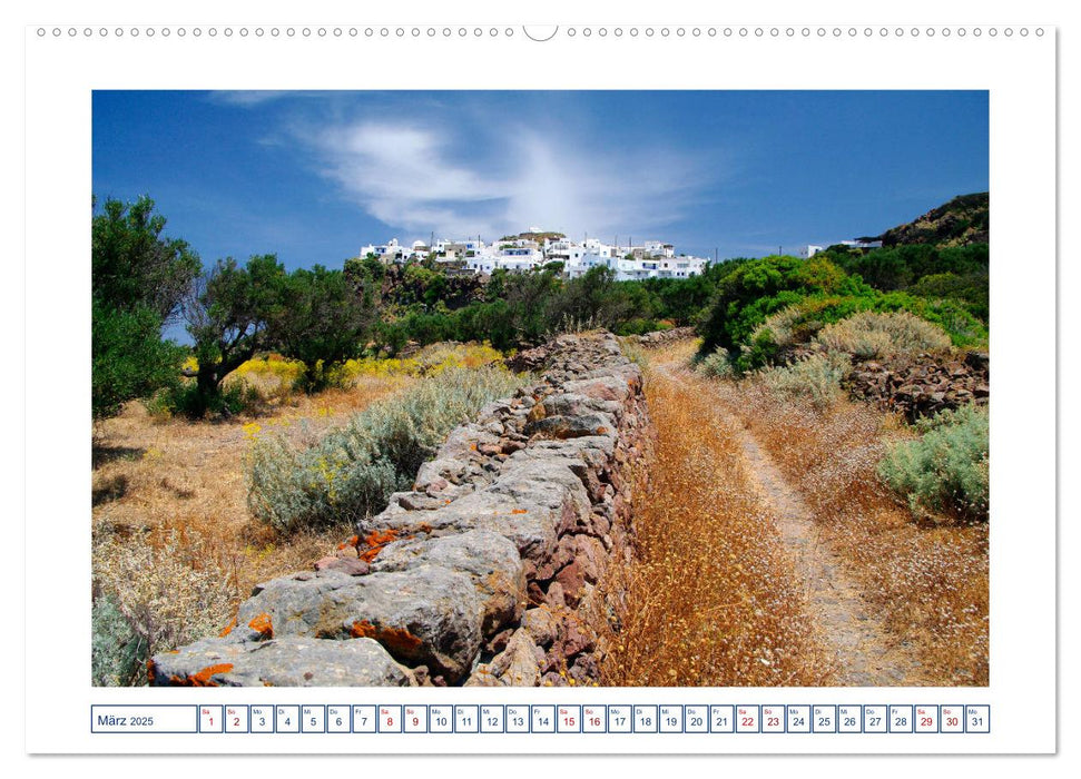 Von Athen bis Amorgos - Die Kykladen entdecken (CALVENDO Premium Wandkalender 2025)