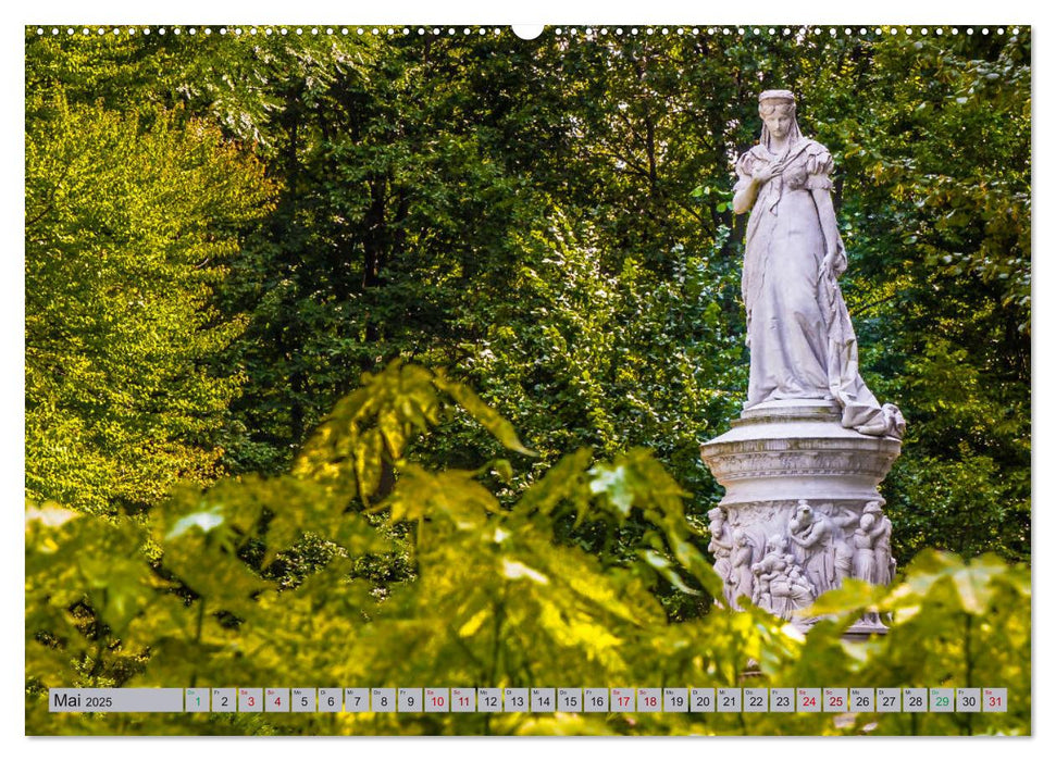 Großer Tiergarten Berlin - Vom Jagdrevier zur Sehenswürdigkeit (CALVENDO Wandkalender 2025)