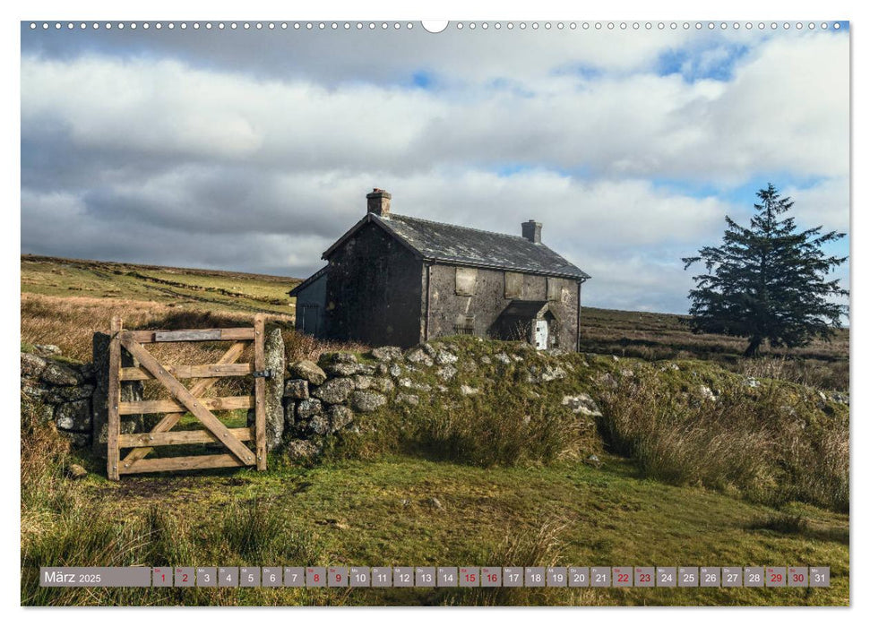 Dartmoor, herbe Schönheit im Süden Englands (CALVENDO Wandkalender 2025)