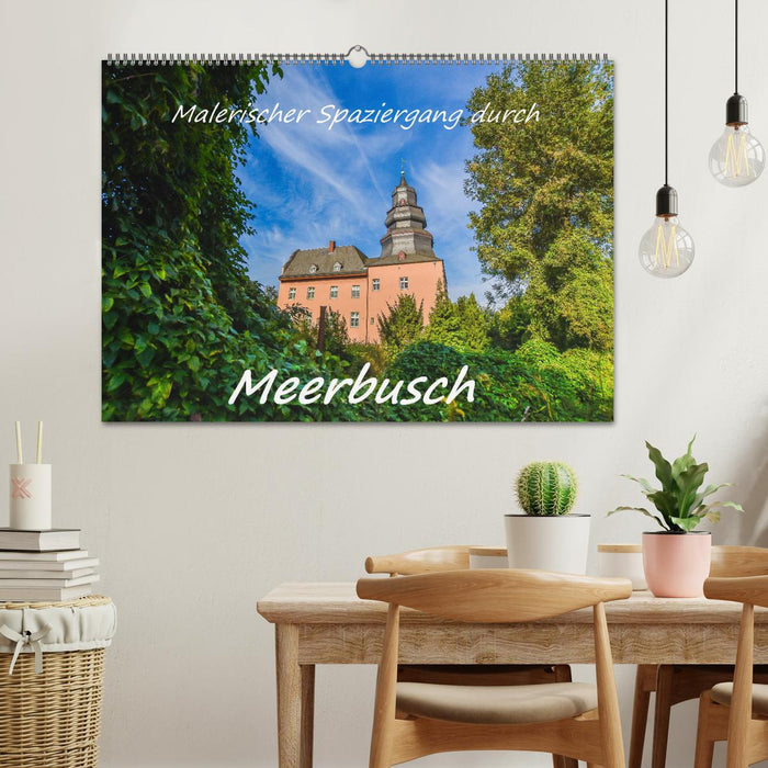 Malerischer Spaziergang durch Meerbusch (CALVENDO Wandkalender 2025)